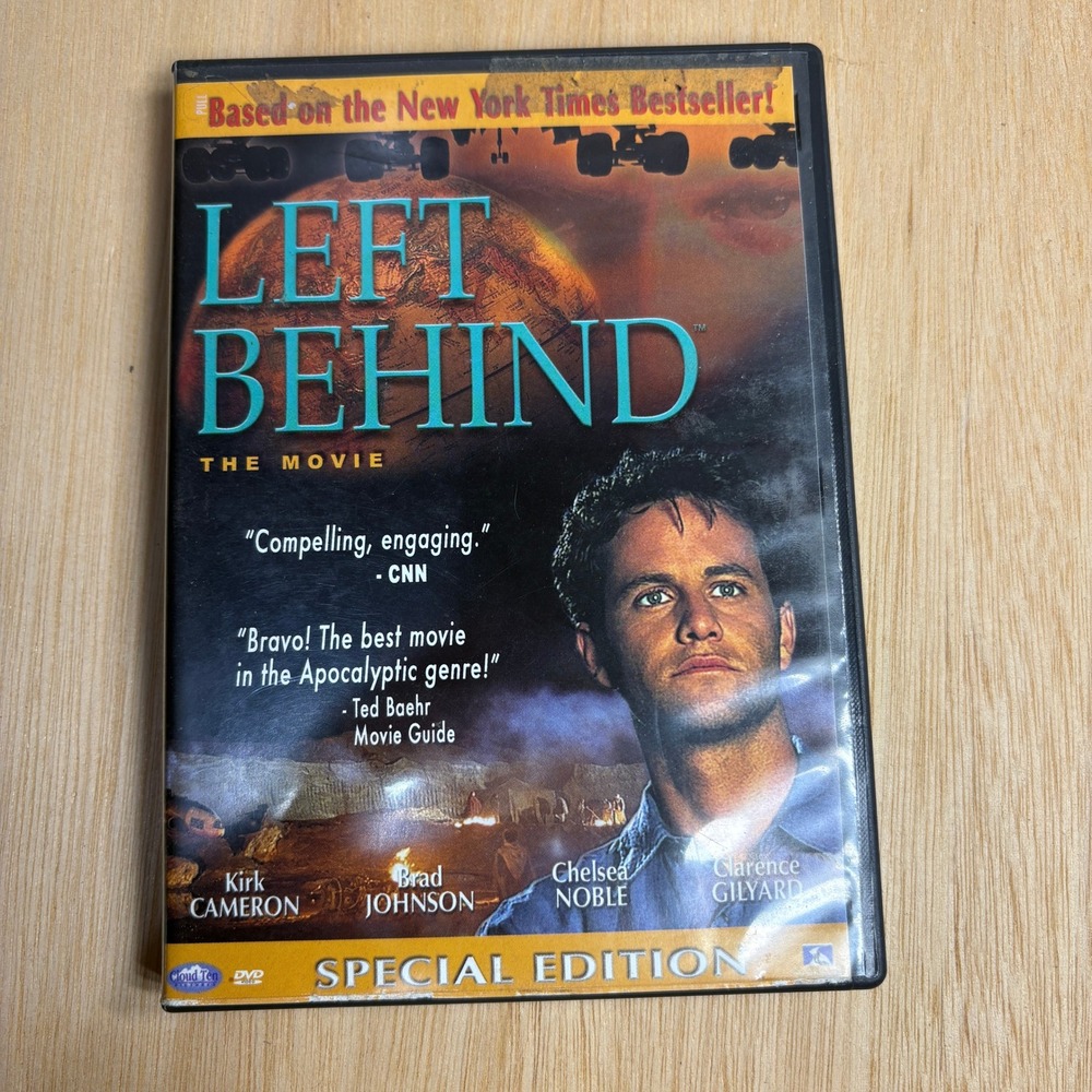 Left Behind The Movie Special Edition DVD Kirk Cameron Brad Johnson 2000 Release